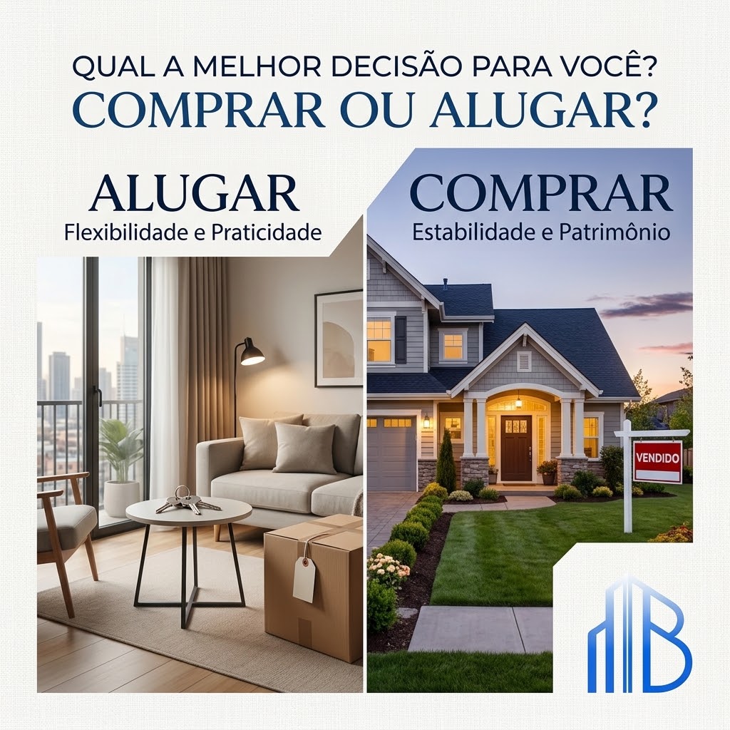 Comprar ou alugar: qual a melhor decisão para o seu momento de vida?