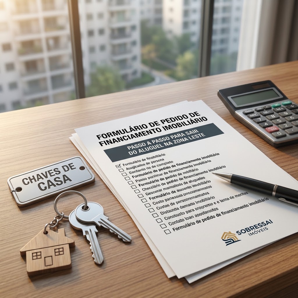 Financiamento imobiliário: o passo a passo para sair do aluguel na Zona Leste