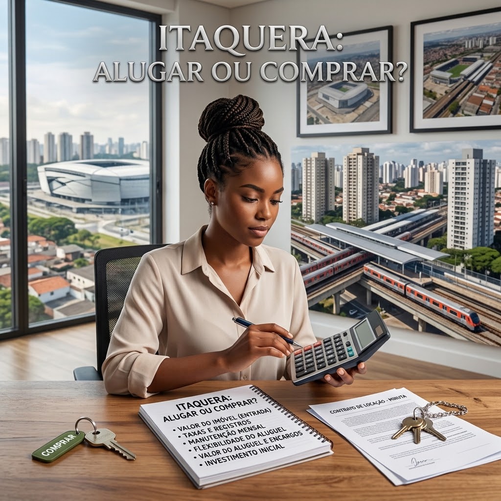 Alugar ou comprar em Itaquera? Como decidir com a calculadora na mão
