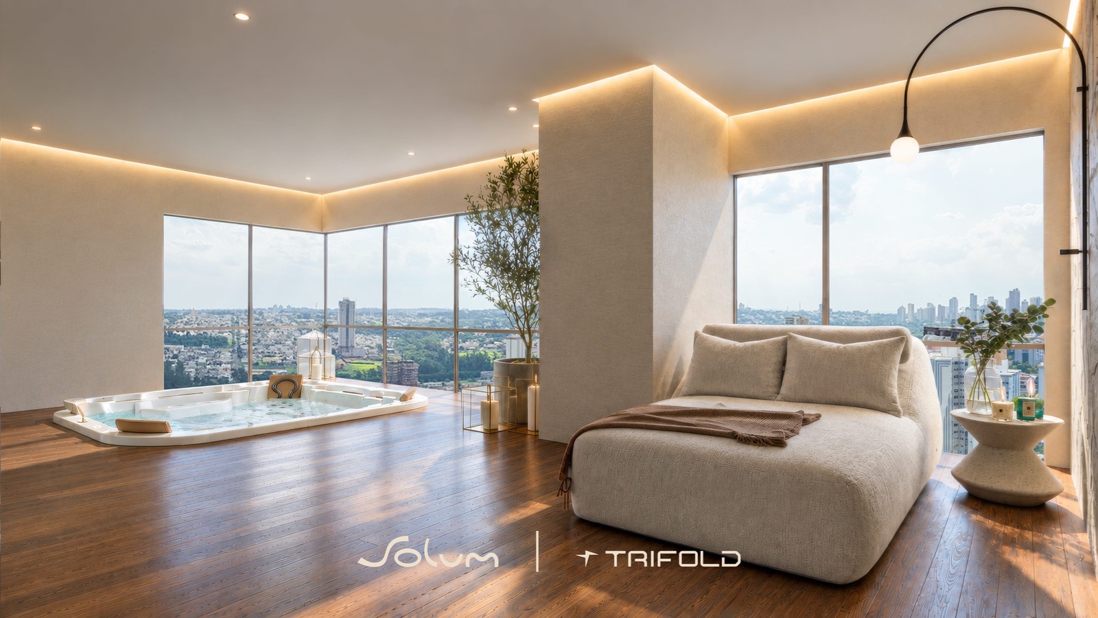 Spa com vista